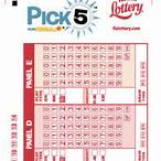 pick 5 lottery results